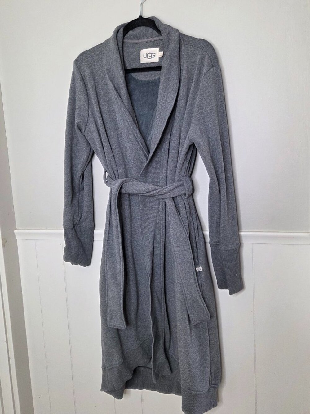 UGG Solid Grey Womans Karoline Robe